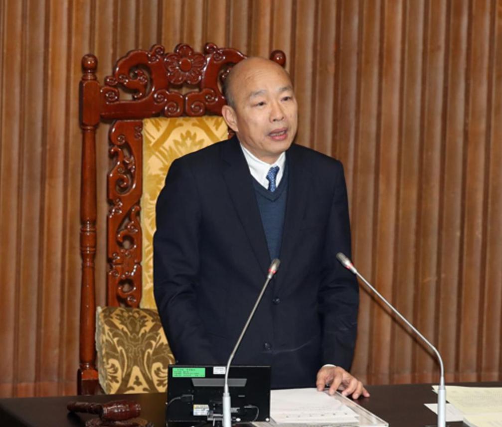 韩国瑜窜美行程曝光！据台媒报道，台湾地区立法机构负责人韩国瑜应美方邀请，将于