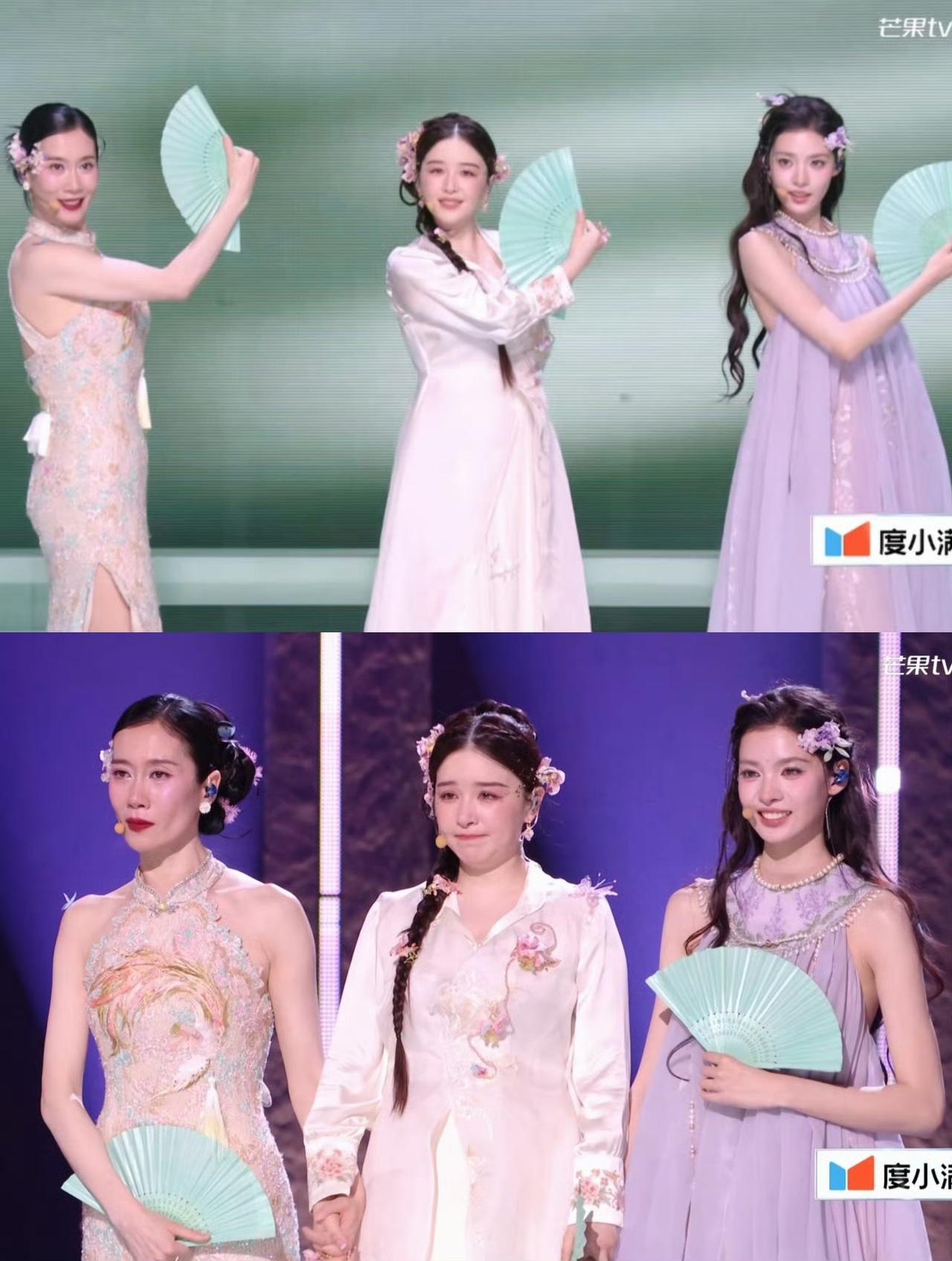 浪姐一公比赛直播是真直播，可是不是真唱啊，这节目是要闹哪出吧！说好的直播还真就