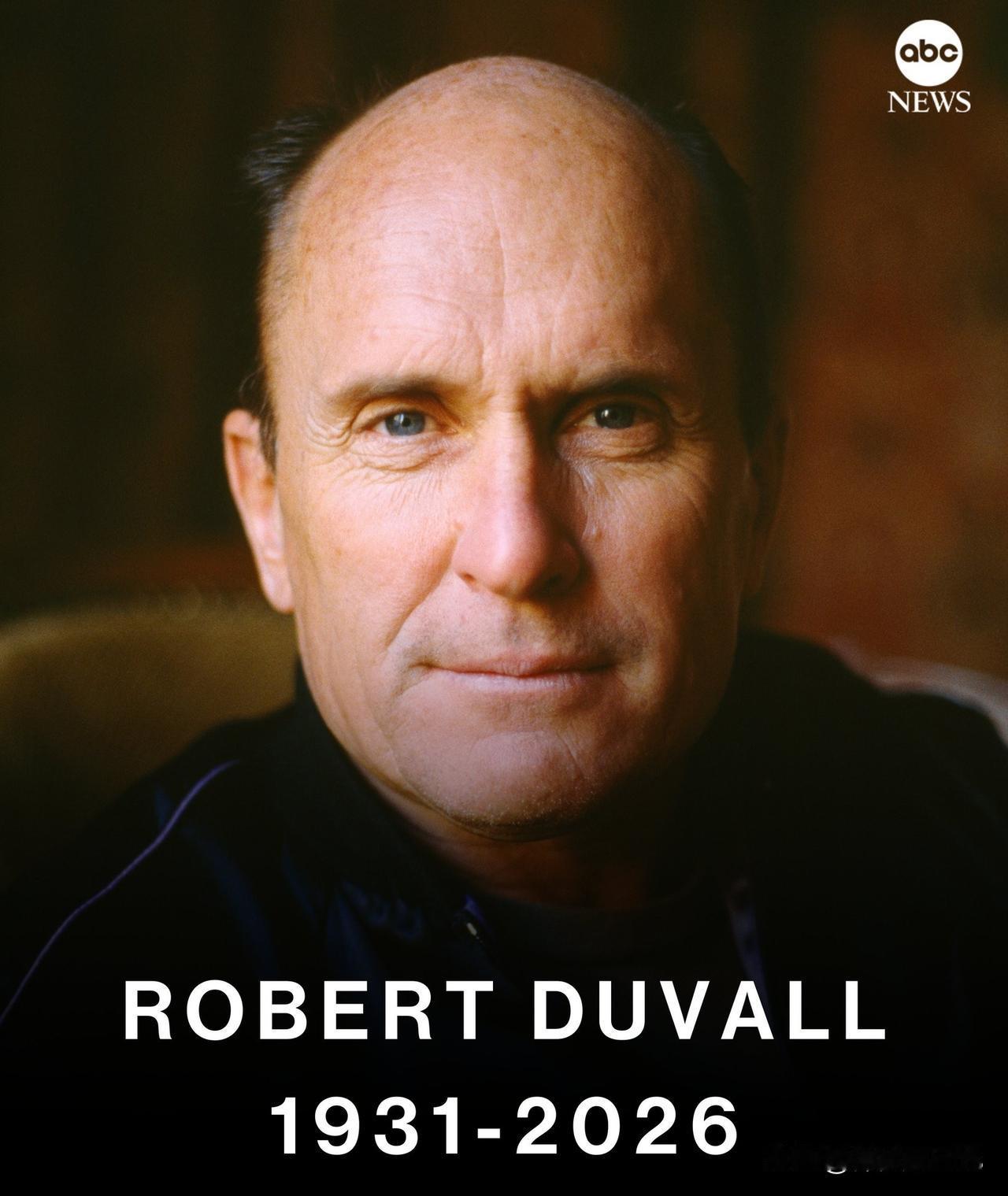 罗伯特·杜瓦尔去世了，享年95岁。他的离去在网上激起了很大水花，各路影迷都在