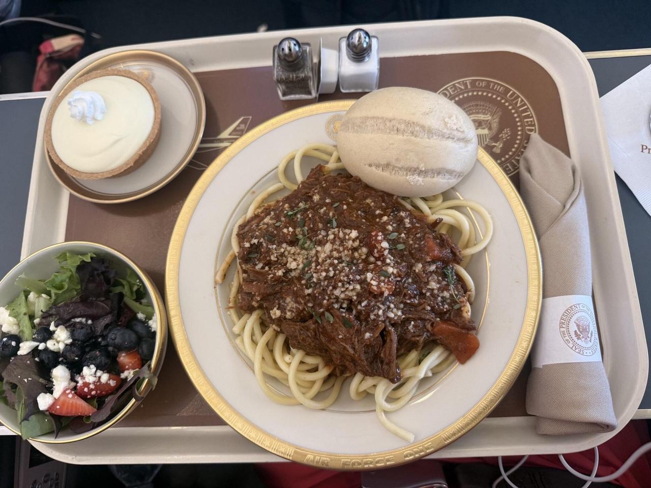 空军一号的伙食