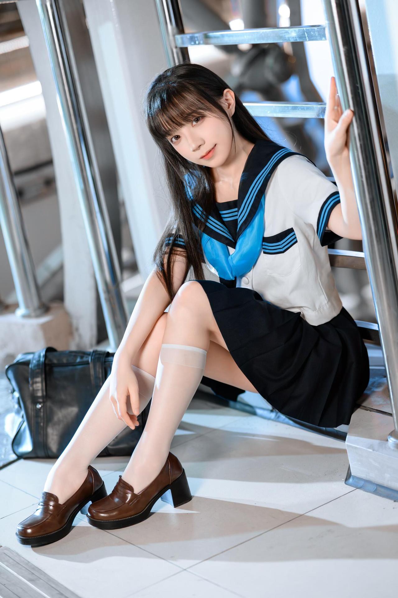 少女风写真照萌系少女写真