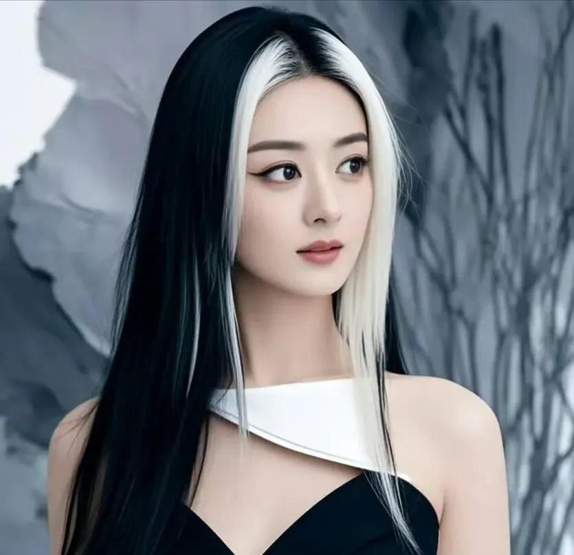 赵丽颖真的太绝了，属实是美出天际。