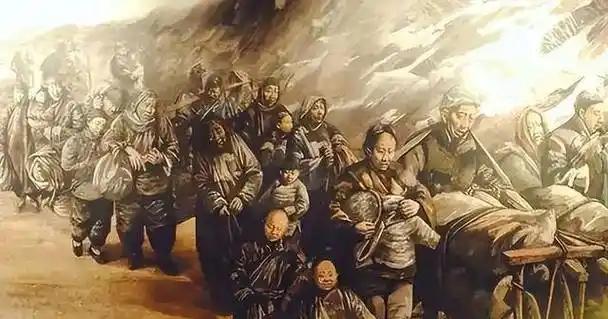 中国历史上四次大规模南迁分别是西晋衣冠永嘉南渡、唐代安史之乱南迁、北宋末靖康之