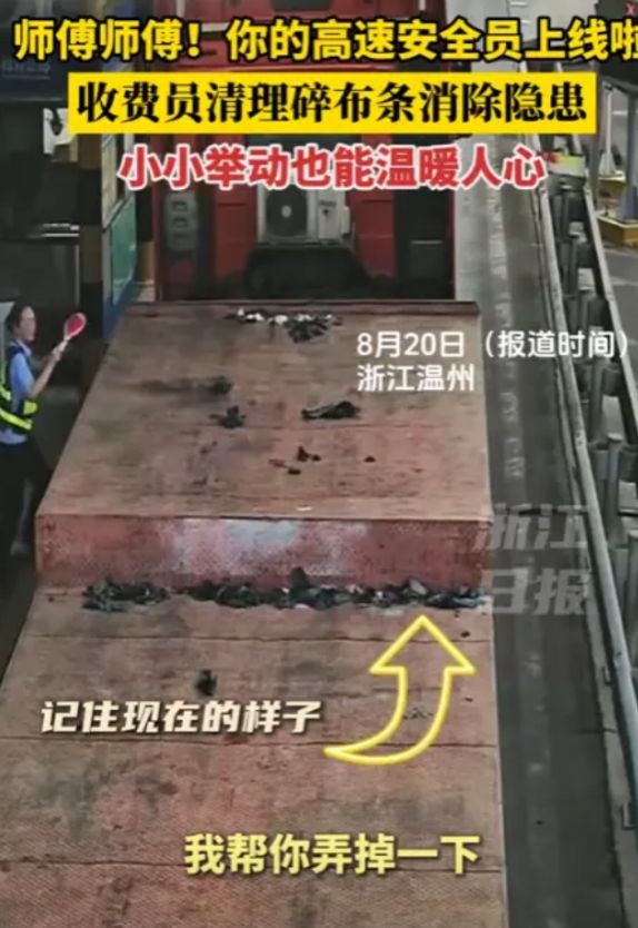 “这个收费站火了！”8月15日，浙江温州，一位司机来到平阳收费站，准备上高速！没