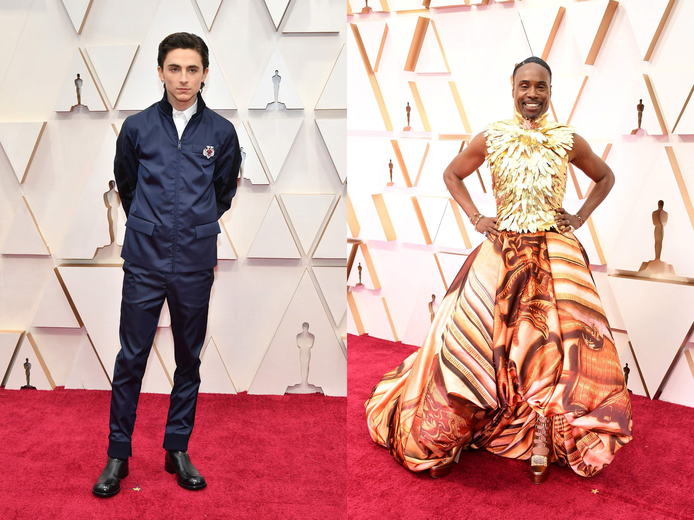 2020年第92届奥斯卡金像奖红毯回顾ReneeZellweger、P