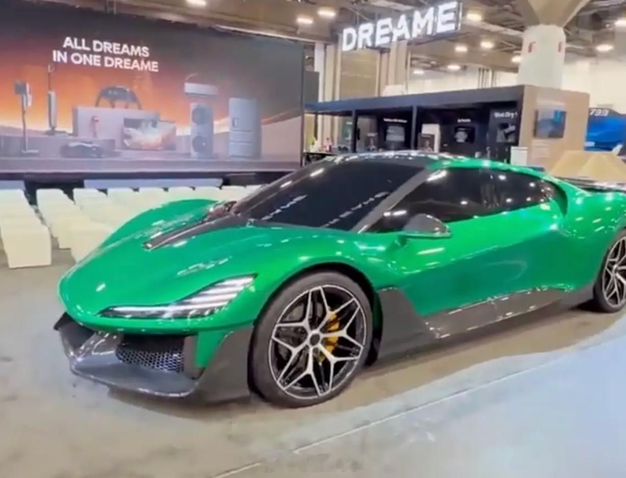 追觅概念跑车曝光，0-100km/h加速2秒以内，综合功率将达到1903马力对，