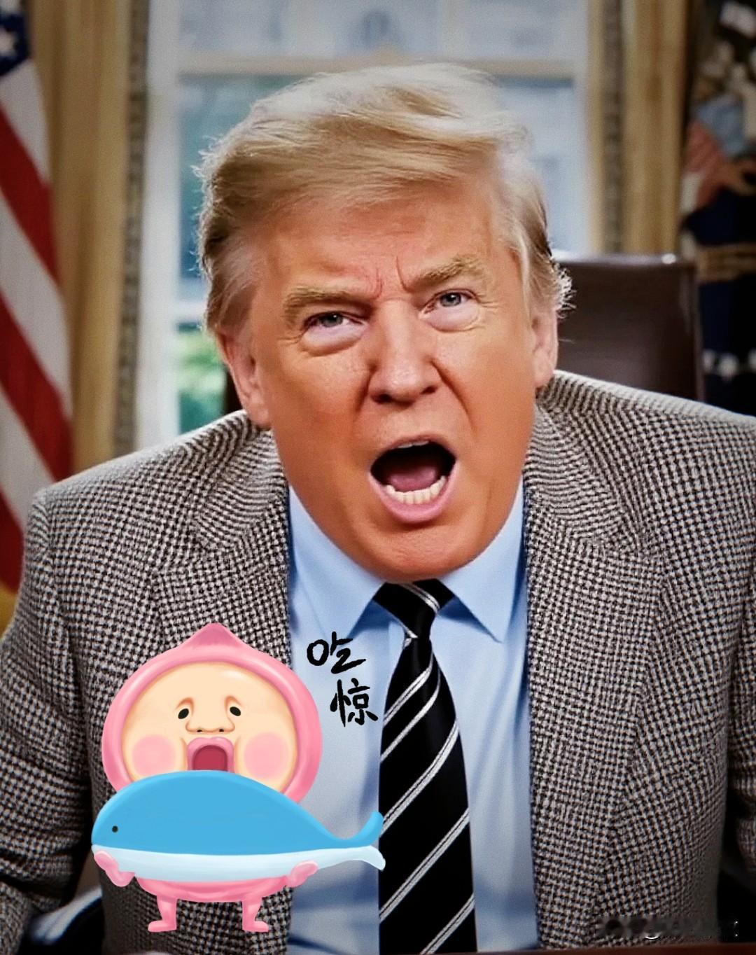 就在刚刚特朗普硬气表示11月3日，美国总统特朗普在返回华盛顿途中对随行记者