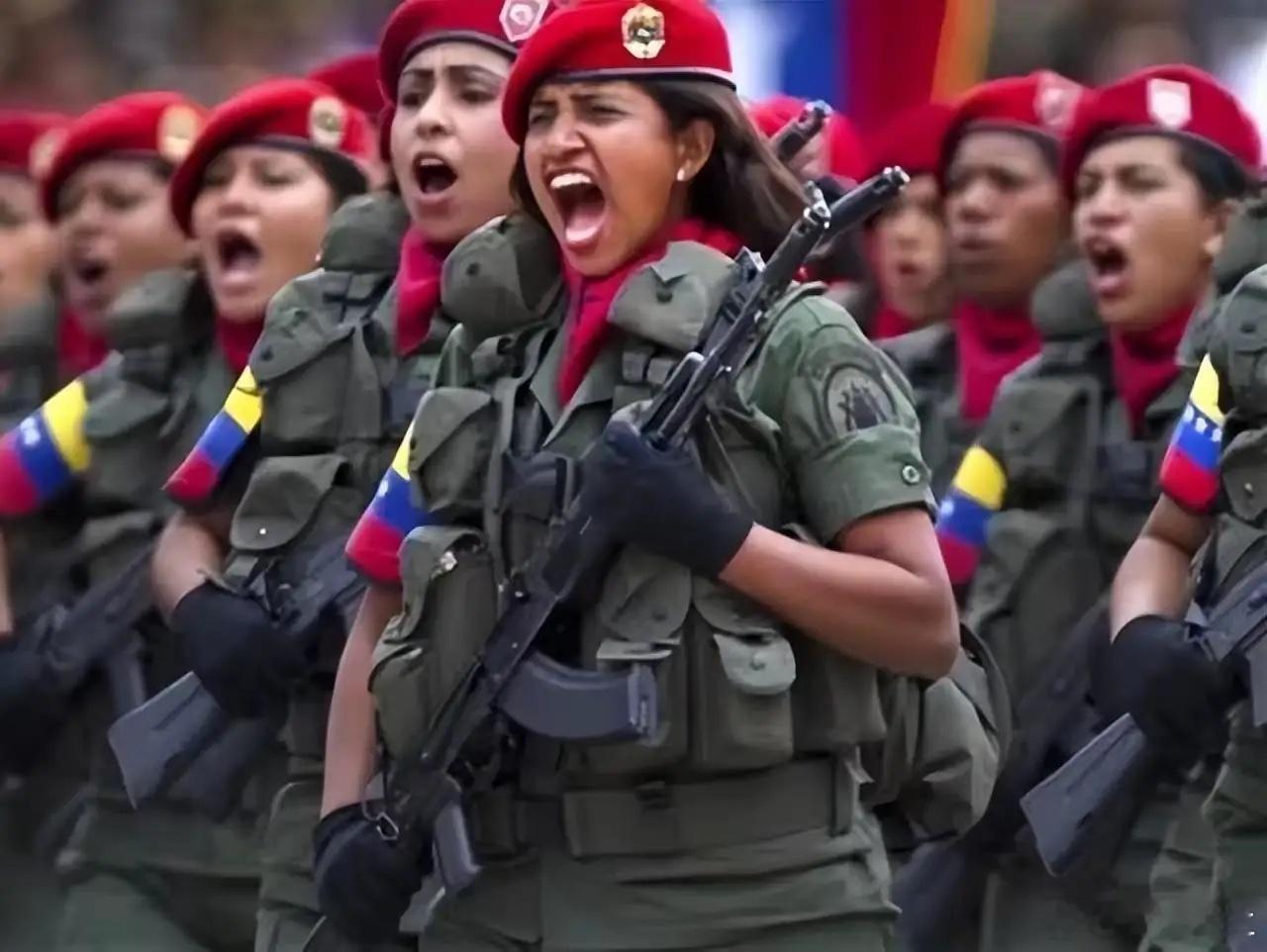 特朗普下令开火，10架F-35随时要开战，委800万民兵实弹训练迎敌。美国总统特