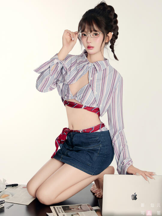 甜酷个性写真✨办公室女孩儿❗️