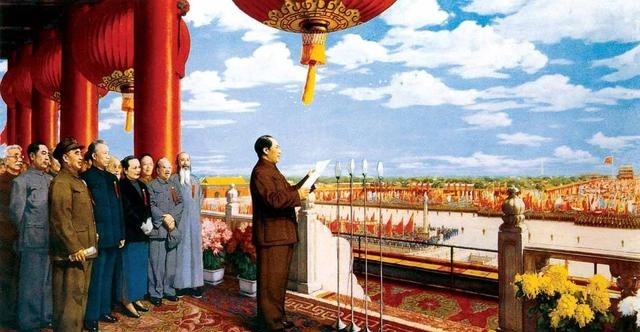 1949年10月1日，中华人民共和国诞生了。消息传到湖南湘潭，毛泽东的亲友们十分