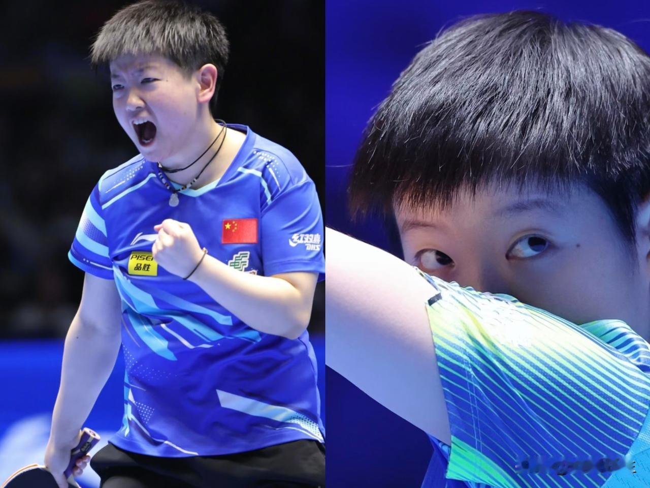 曼昱真把张本美和给拿下了！这下心里大石头算是落地了。说实话，中午莎莎赢了蒯曼