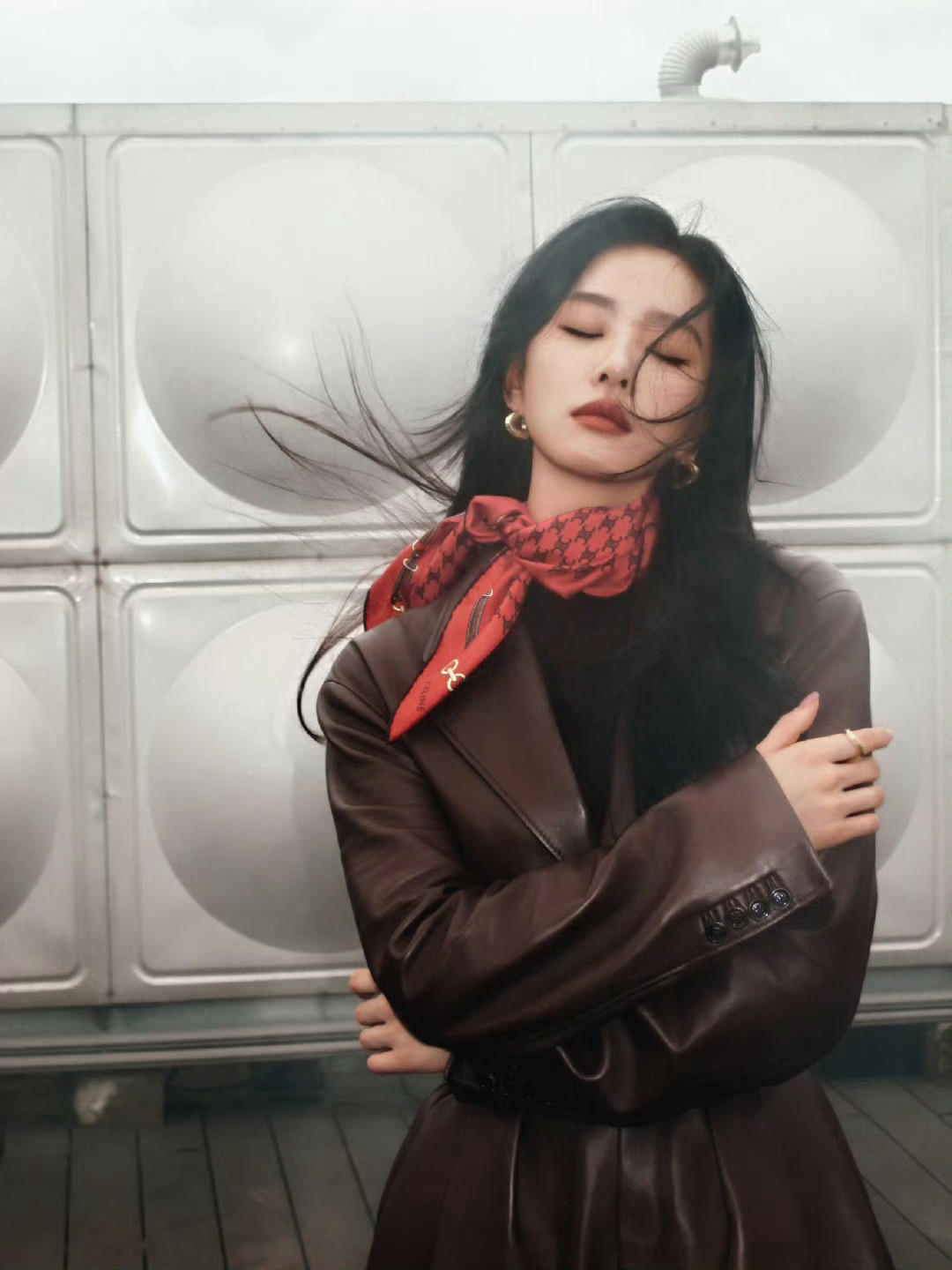 celine26春季时装秀全球品牌大使刘诗诗演绎的Celine，期待今晚大秀刘诗
