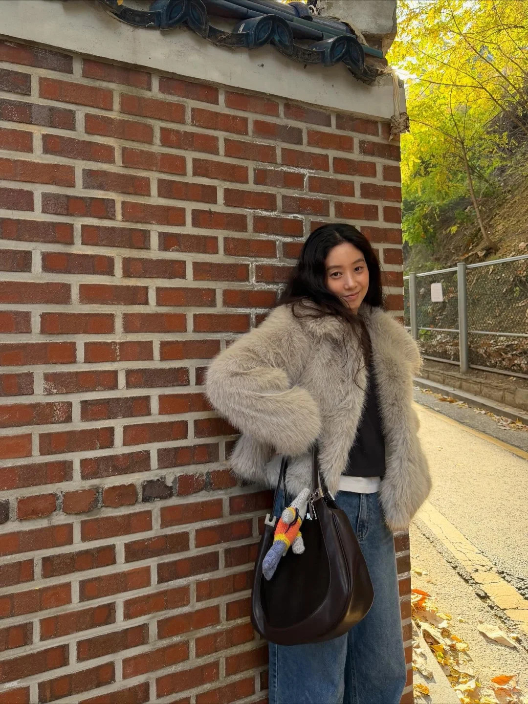 郑丽媛的冬日穿搭