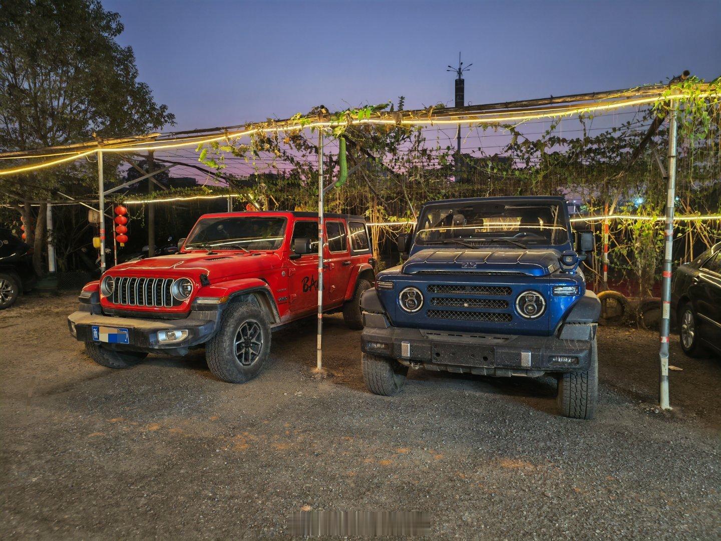 跟都觉得牧马人更好开、更舒服不过看着212才十几万的价格份上，牧马人能顶三台,加