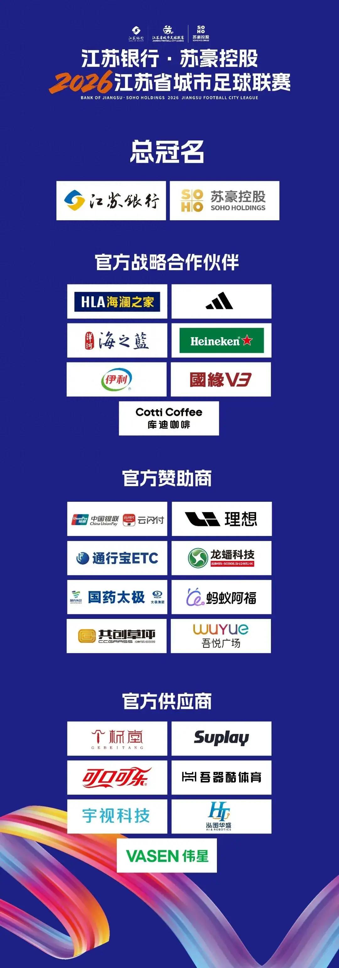 众品牌扎堆赞助，难道苏超不火你火？2026苏超赞助商矩阵重磅揭