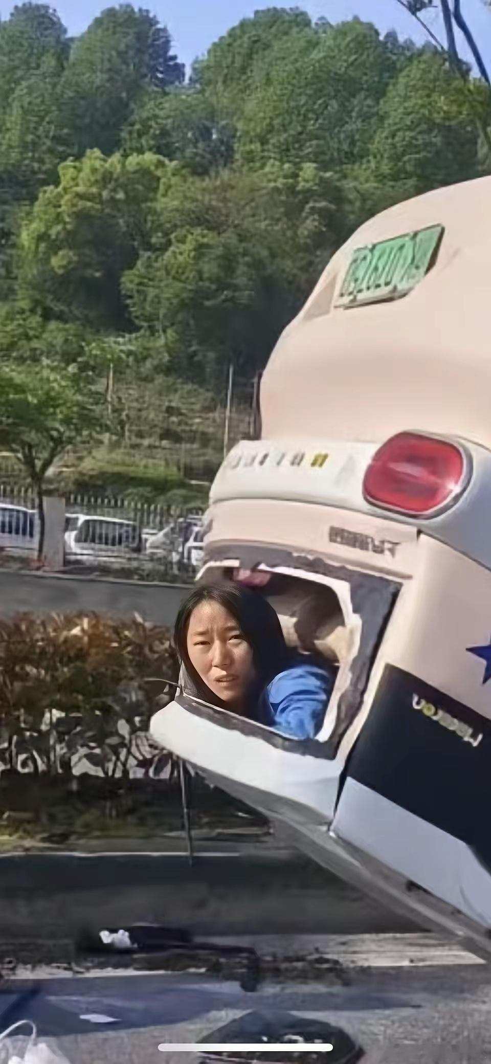 这车祸现场咋看着挺可爱呢！