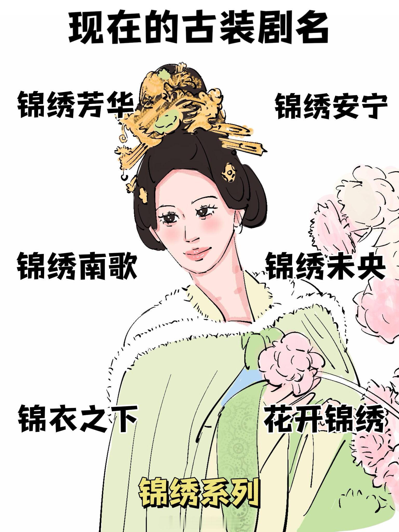 以前的古装剧名vs现在的古装剧名…[doge]​​​