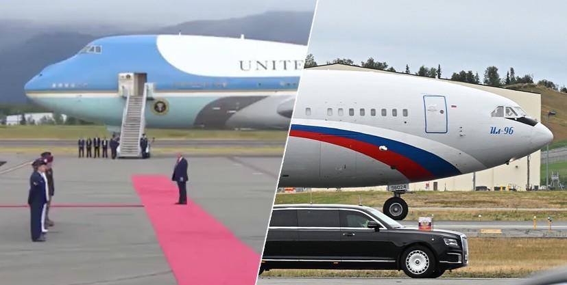 美国CNN比较了普京和特朗普的飞机！俄罗斯客机在结构上更为先进。2025年8