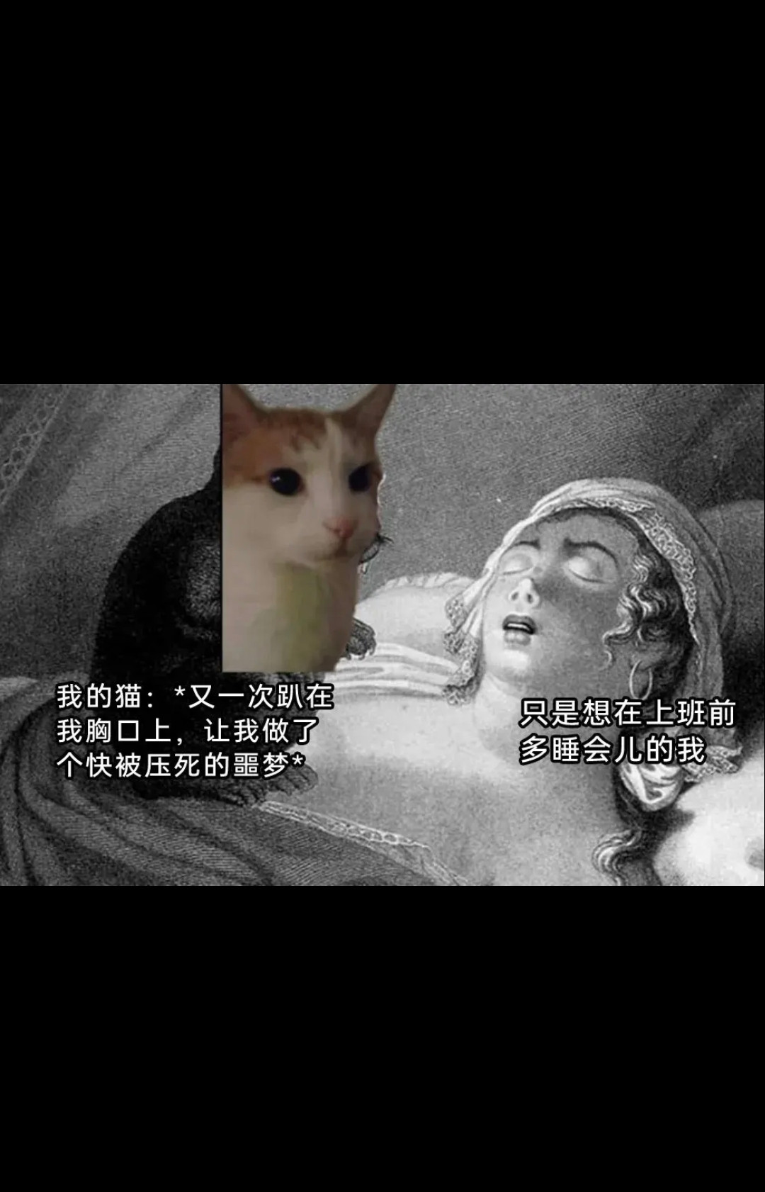 只是想在上班前多睡会儿的我