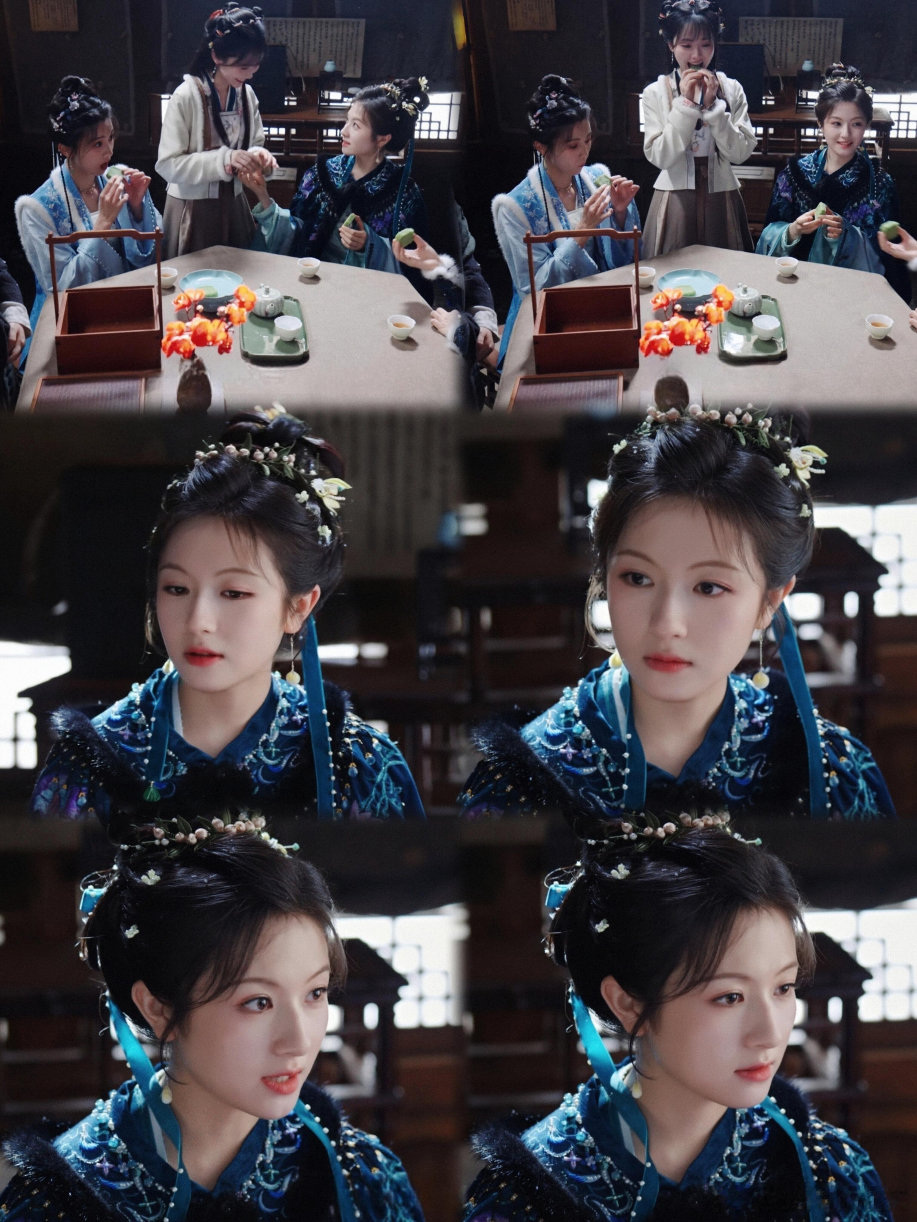 朝雪录李兰迪的古装真的是美出了天际《朝雪录》秦莞的妆造美得不可思议！李兰迪｜