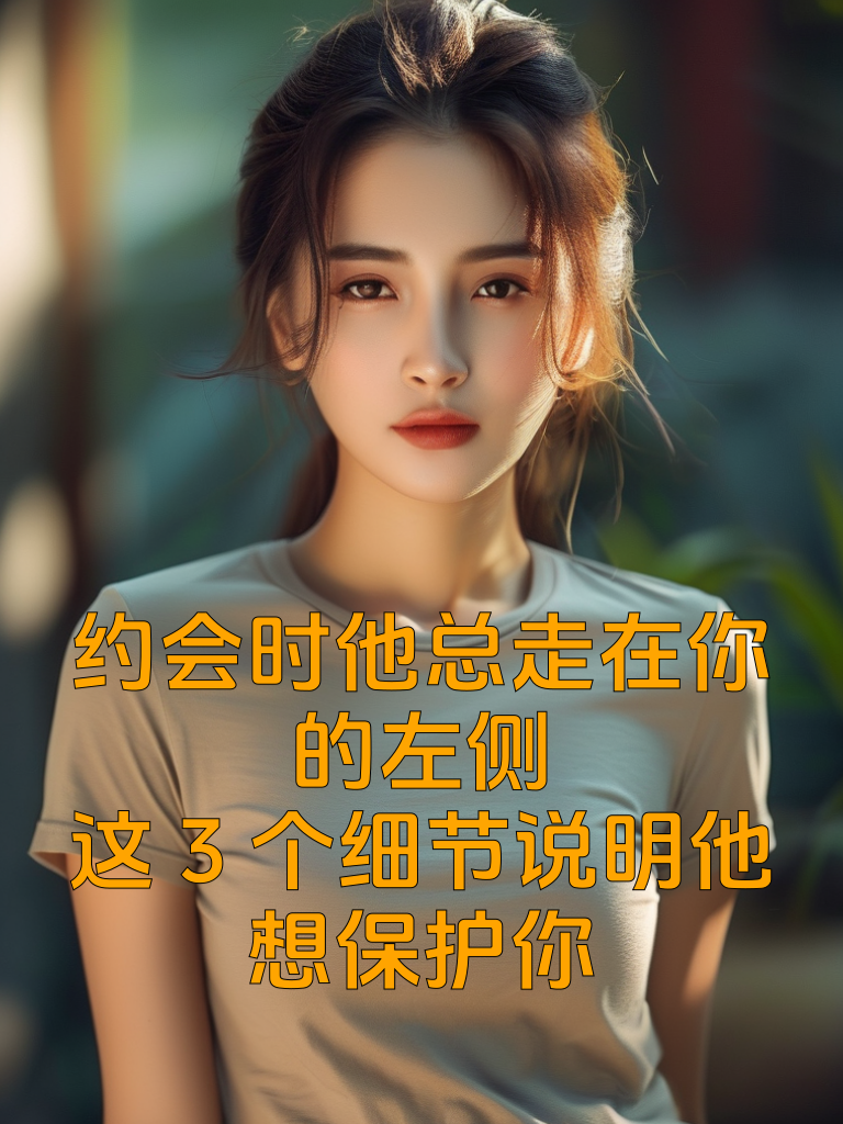 约会时他总走在你的左侧？这3个细节说明他想保护你