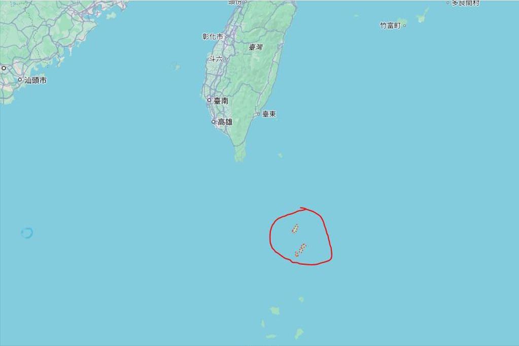 台湾作家雁默7月14日发文写道：“关于大陆学界论证指出，位于鹅銮鼻以南220公里