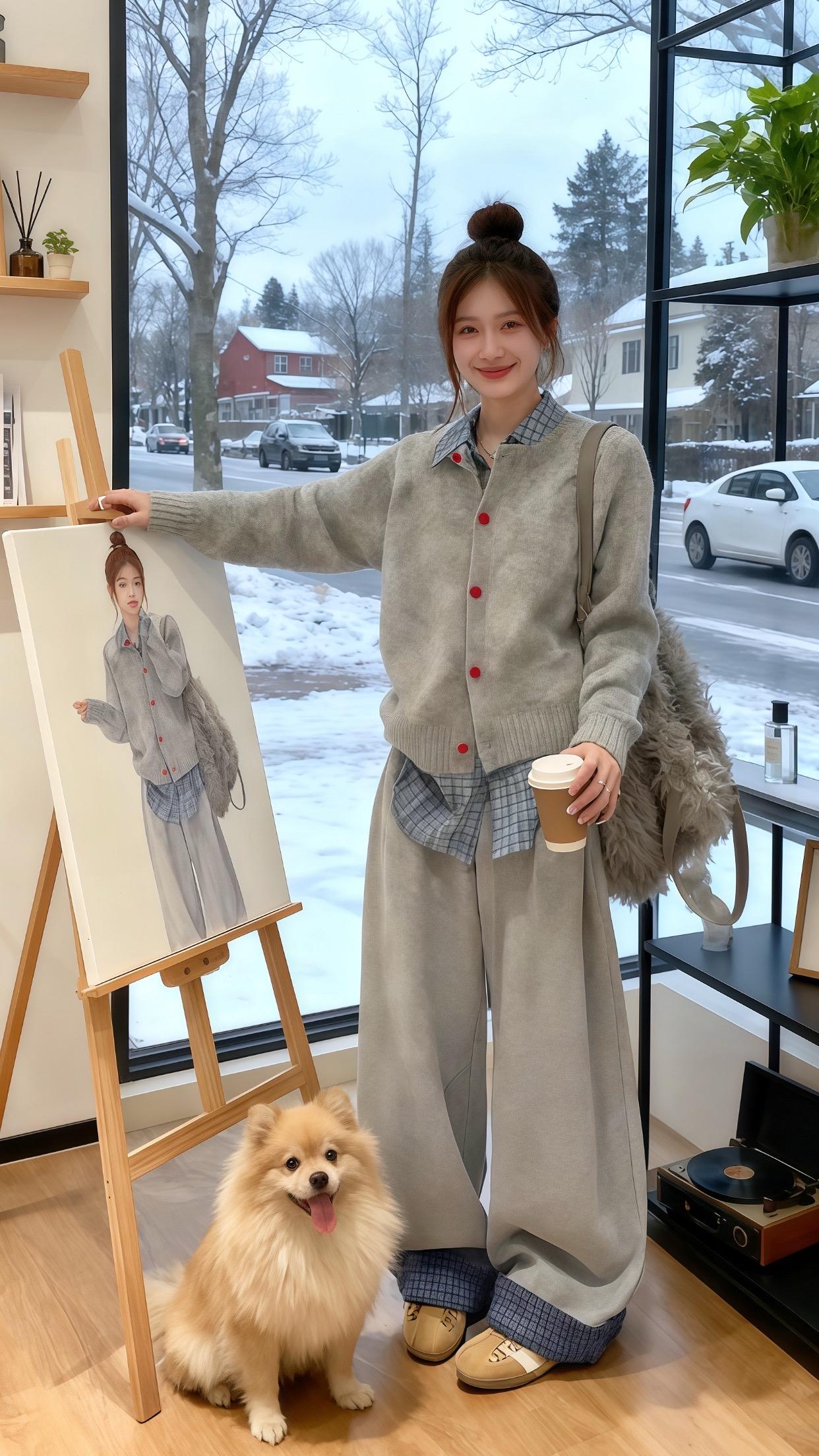 秋冬穿搭实用主义 普通人秋冬的一周穿搭 把秋冬专属氛围穿上身 看我把穿...