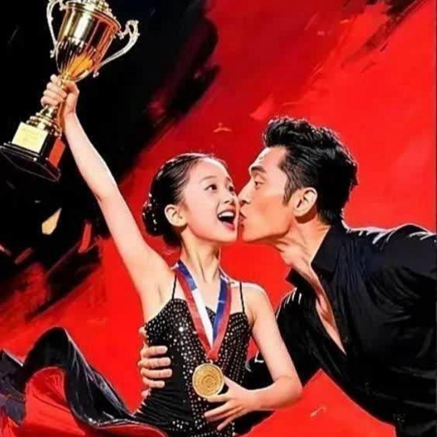 夺冠本该是喜事！孙俪女儿小花拉丁舞赛场拿下奖项，表现亮眼又自信。可颁奖时男