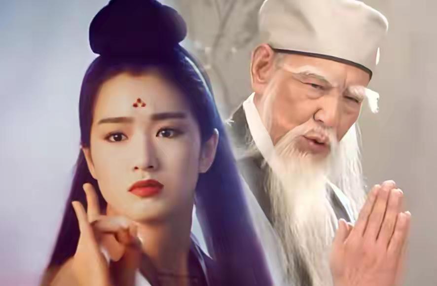 难怪扫地僧天下无敌，你看他师父是谁，天山童姥与那人有一段情当你遇上一位貌不