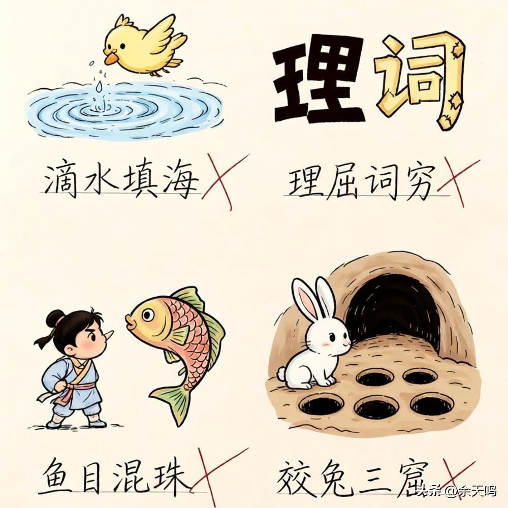看图写成语，把我整不会了？