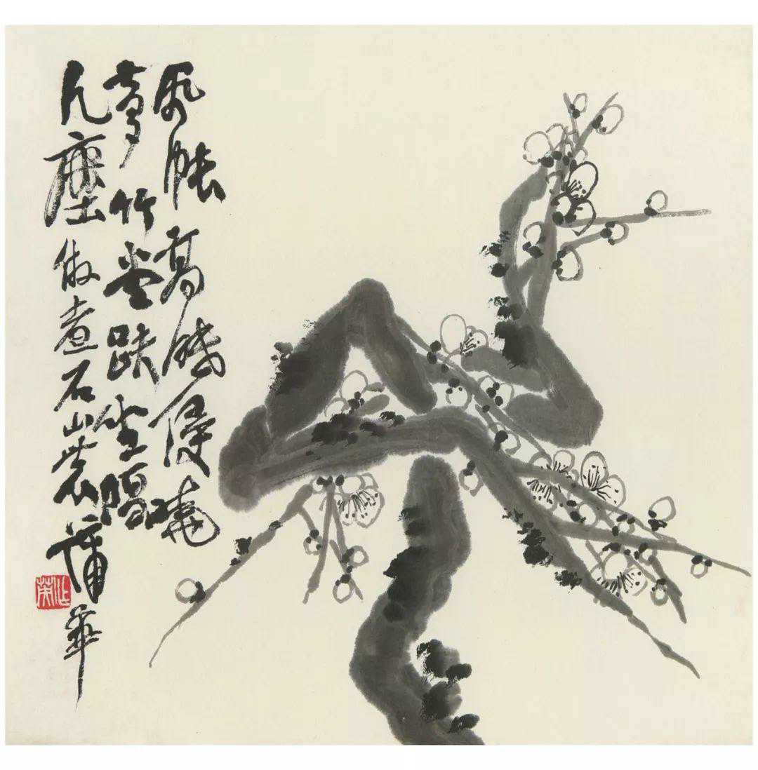 蒲华梅兰竹菊。蒲华（1832—1911）字作英，亦作竹英、竹云，浙江嘉兴人。晚