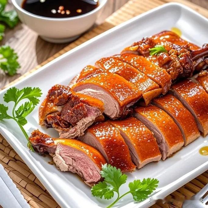 今早去附近的烧腊铺毛叔正忙着斩烧鸭油光锃亮的皮透着焦香他说秋天吃烧鸭配酸梅