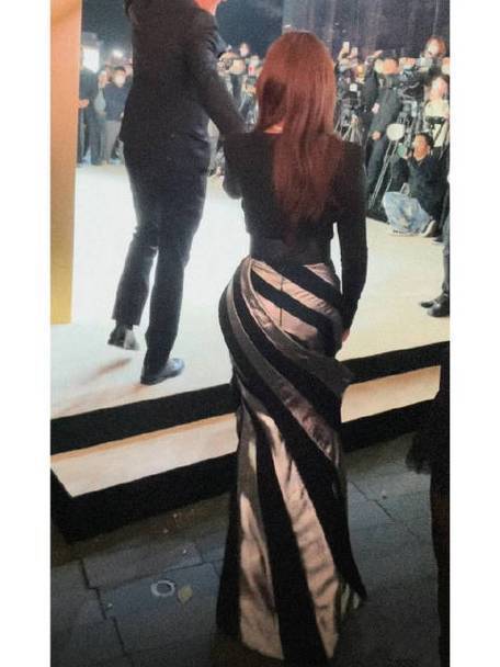 刘亦菲的腰臀比