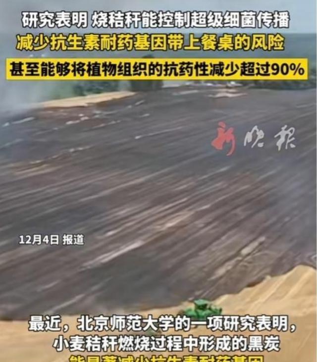 谁能想到？过去曾因“制造雾霾”被各地严令禁止、农民烧了就要挨罚的秸秆焚烧，如今竟