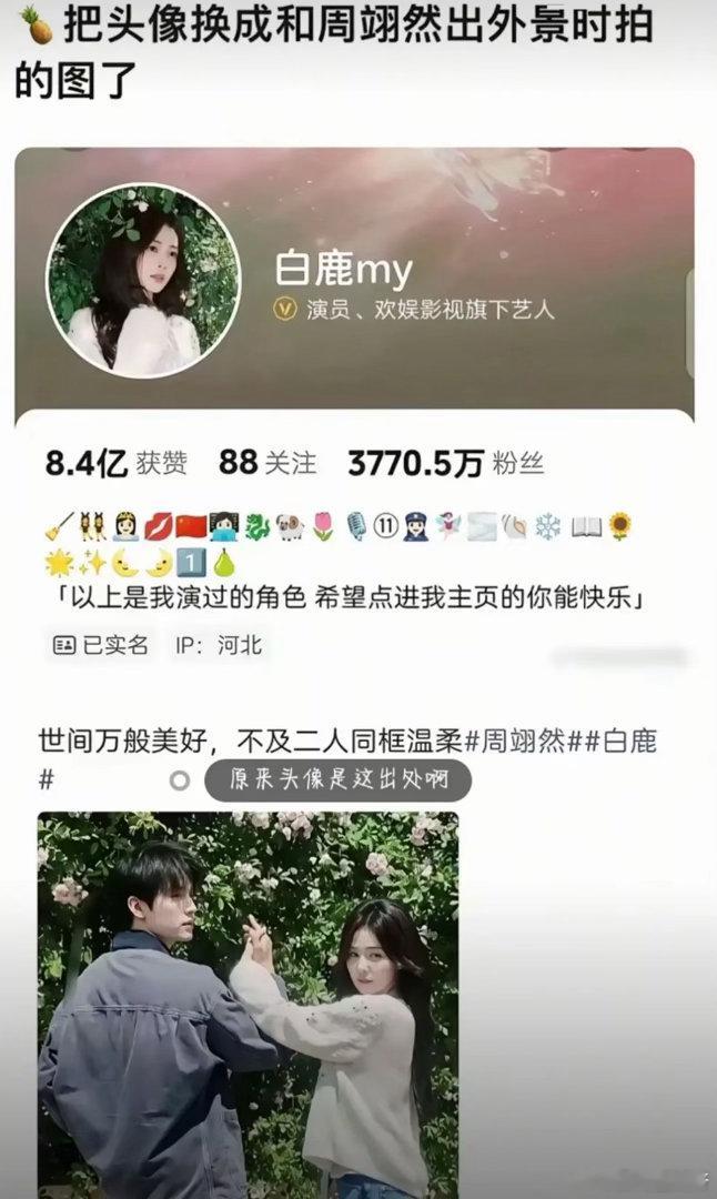 白鹿这是故意的还是真的不小心的？