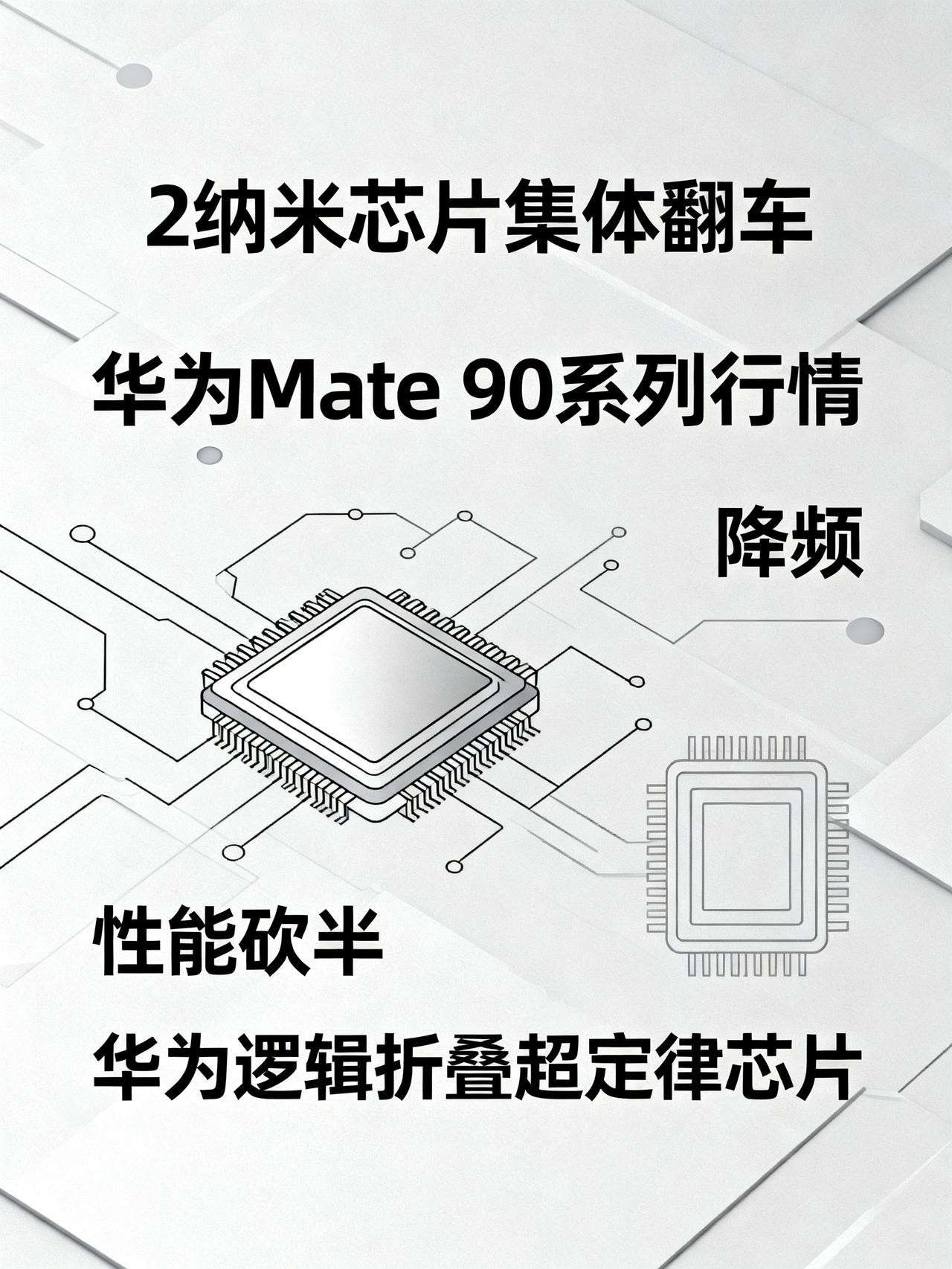 2纳米芯片集体翻车，高通苹果全中招，唯一解决方案就是降频今年消费电子圈最打脸的