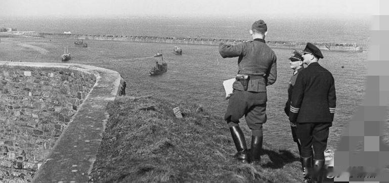 当1940年没花费多少力气就占领英吉利海峡都根西岛以后，立刻投入大量精力量再这座