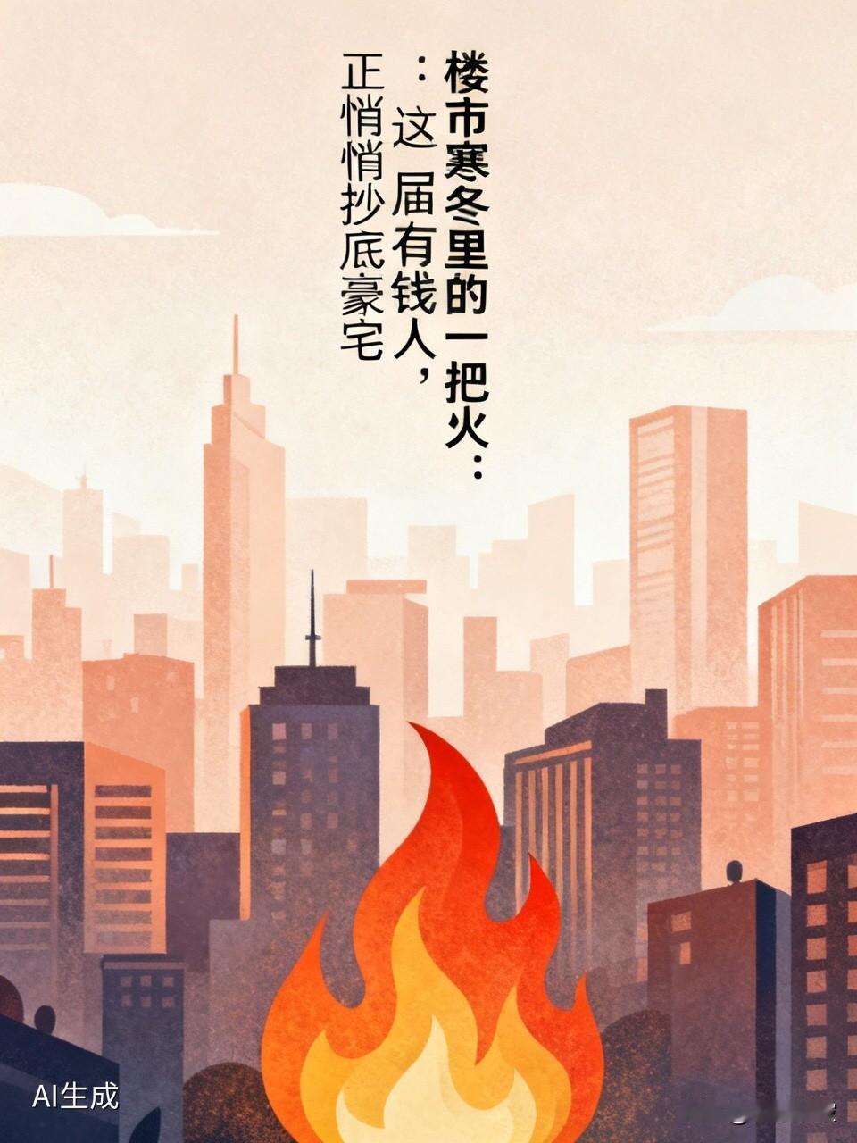 楼市寒冬里的一把火：这届有钱人，正悄悄抄底豪宅刚出炉的数据，挺有意思。