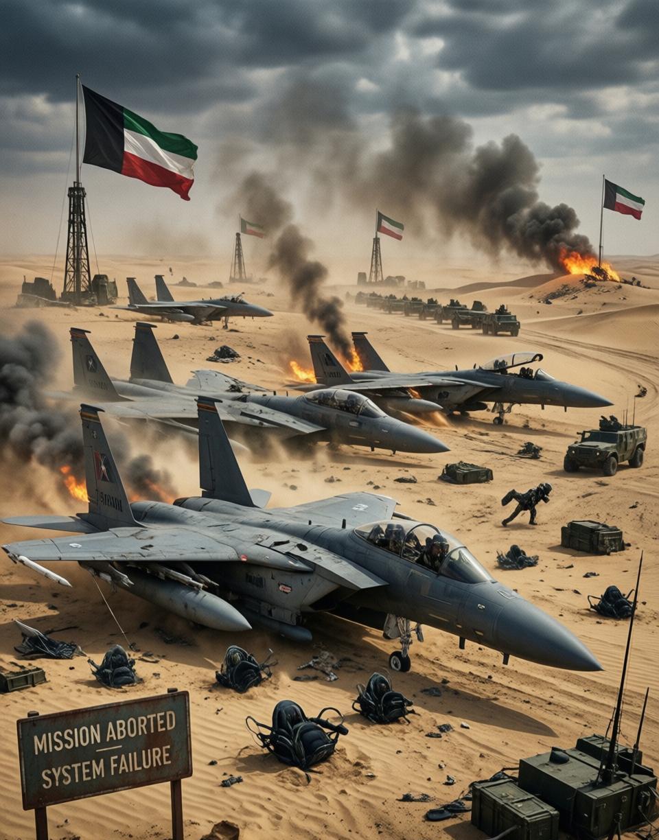 这条消息，有点不太正常。3月2日，科威特国防部那边发了通报——几架美军战机在