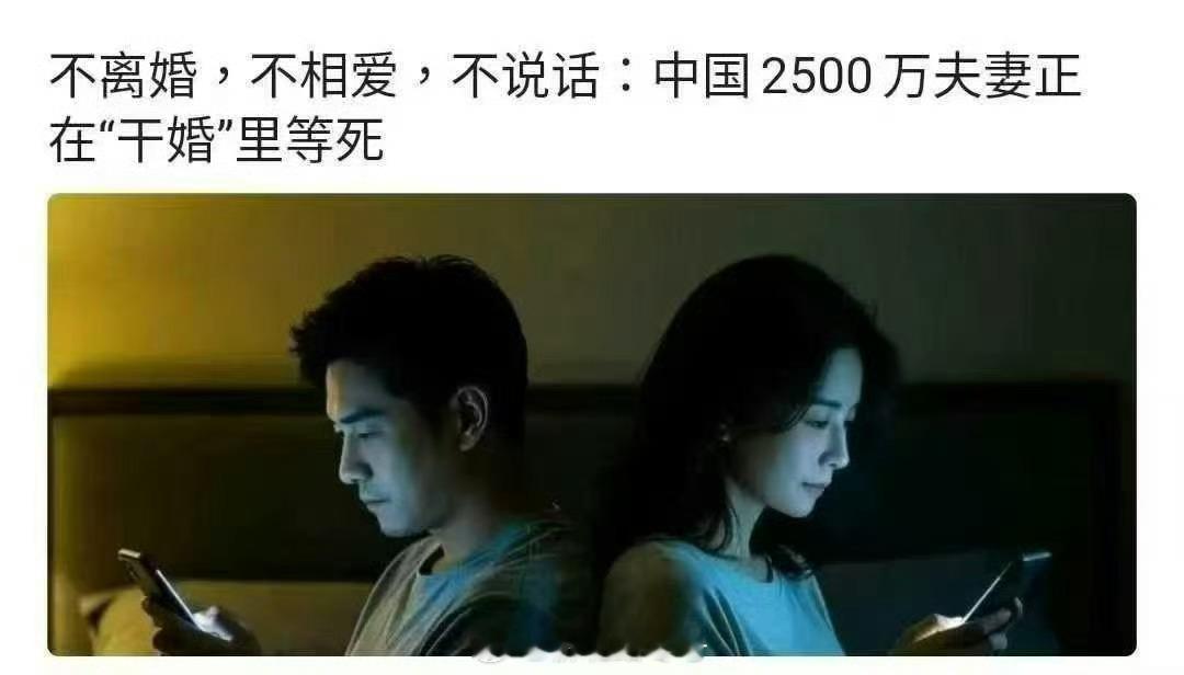 一个新名词：干婚。