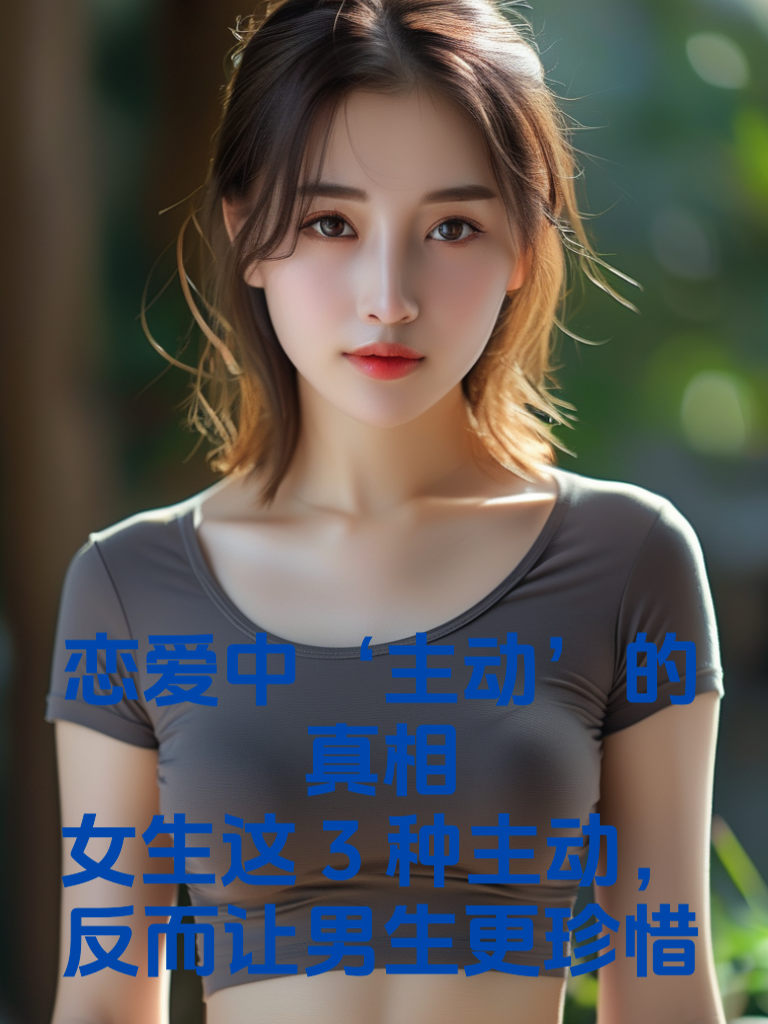 恋爱中‘主动’的真相！女生这3种主动，反而让男生更珍惜