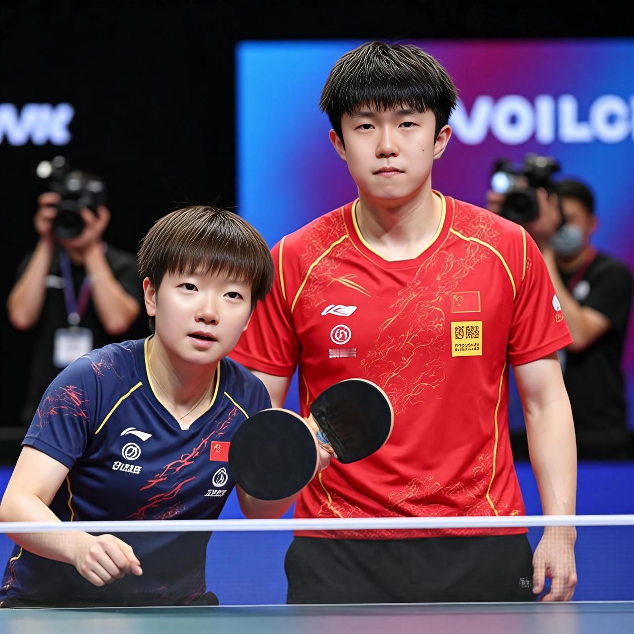 🔥莎头组合封神之路：努力才是硬道理！🔥央视揭秘国乒混双制胜法则🏓️：孙颖莎
