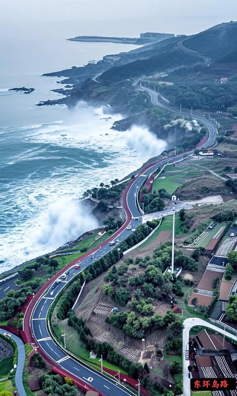 青岛西海岸：夏天的东环岛路，鲸涛鳄浪！是青岛最美环岛路：最美，又没被人踩踏！