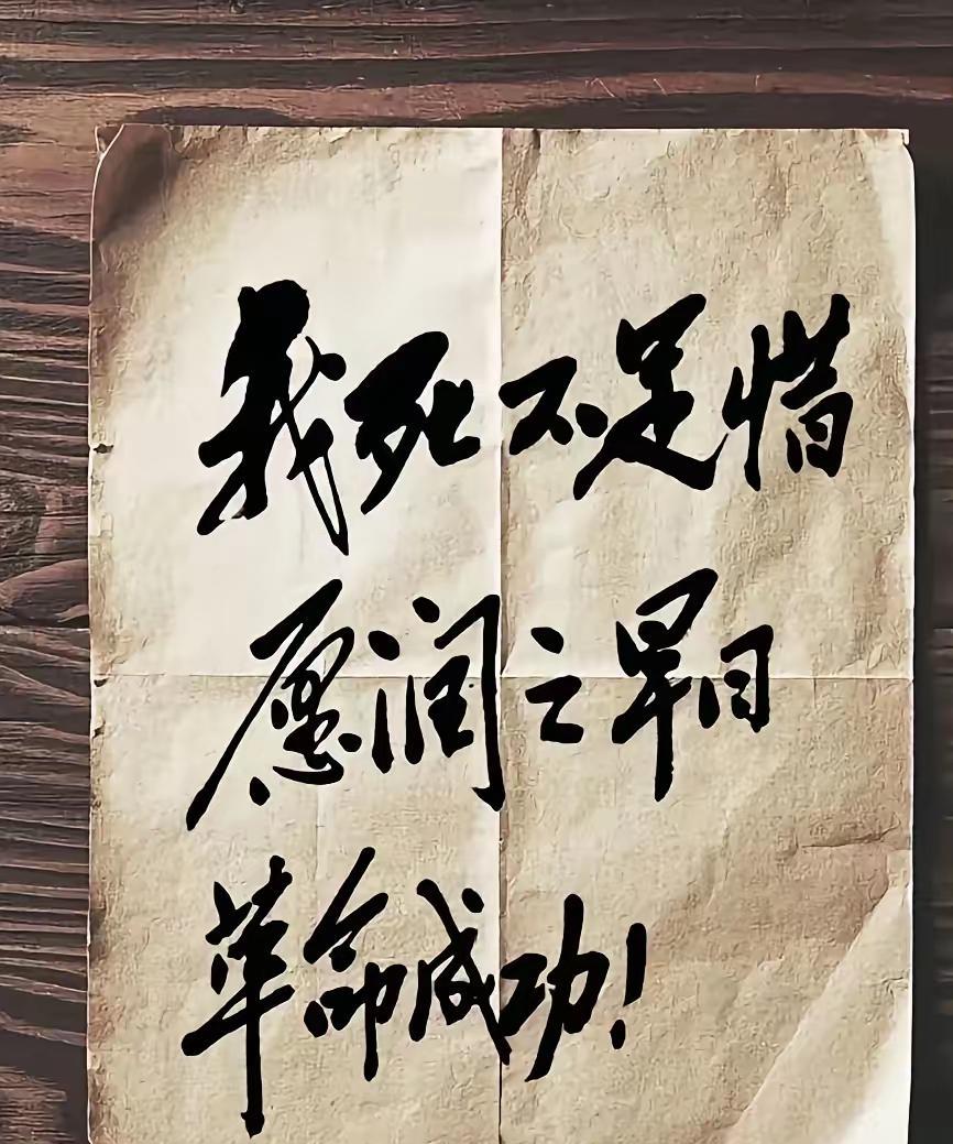 杨开慧烈士的遗书。那代人的意志，还会再有吗？