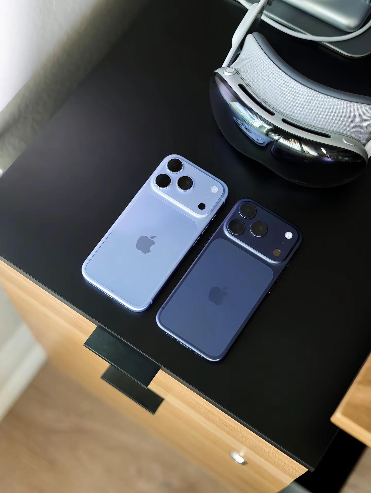 两代蓝色之间的较量你觉得谁赢了iphone系列对比iphone对比iphon