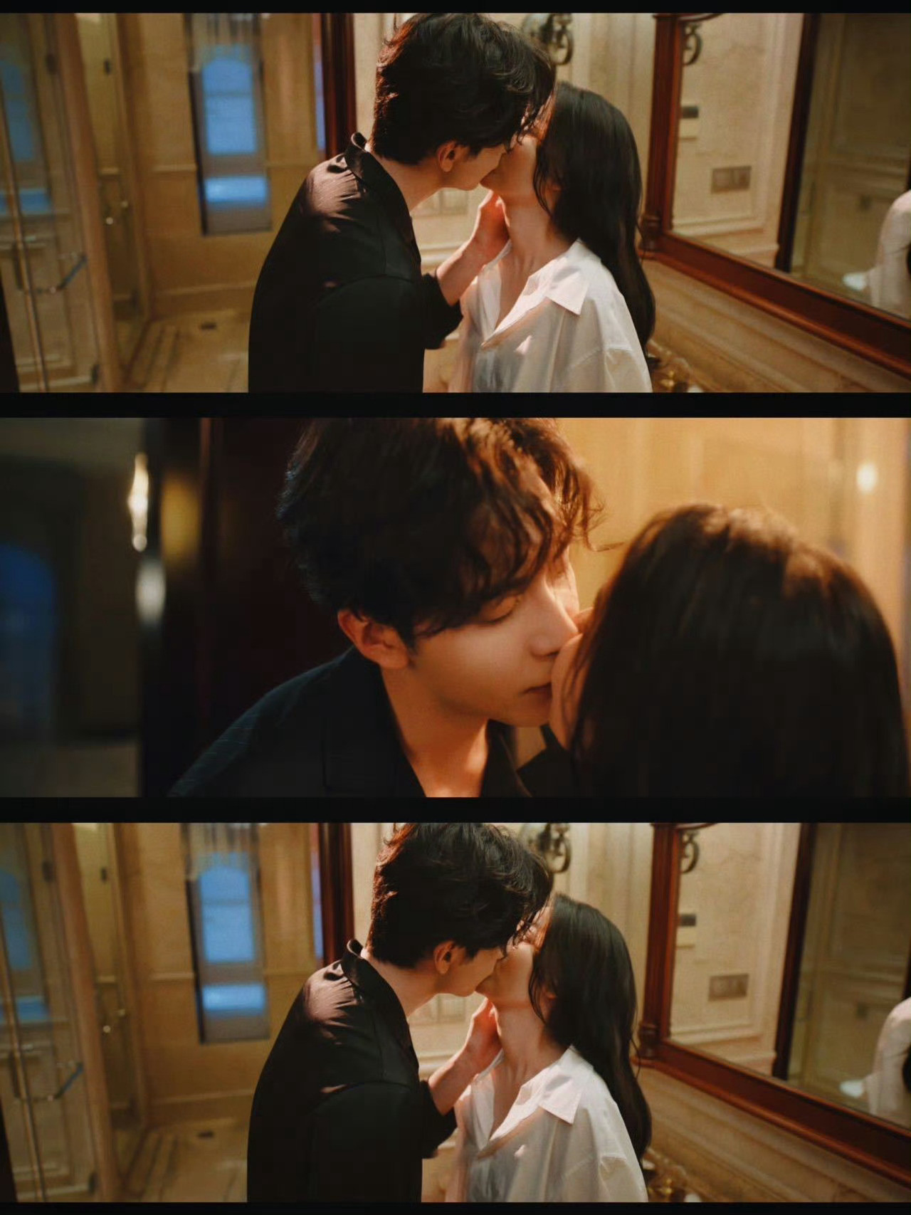 王玉雯看陈星旭背肌的眼神，妥妥我本人！瞬间抛弃事业脑，开启尖叫模式，这画面，简直