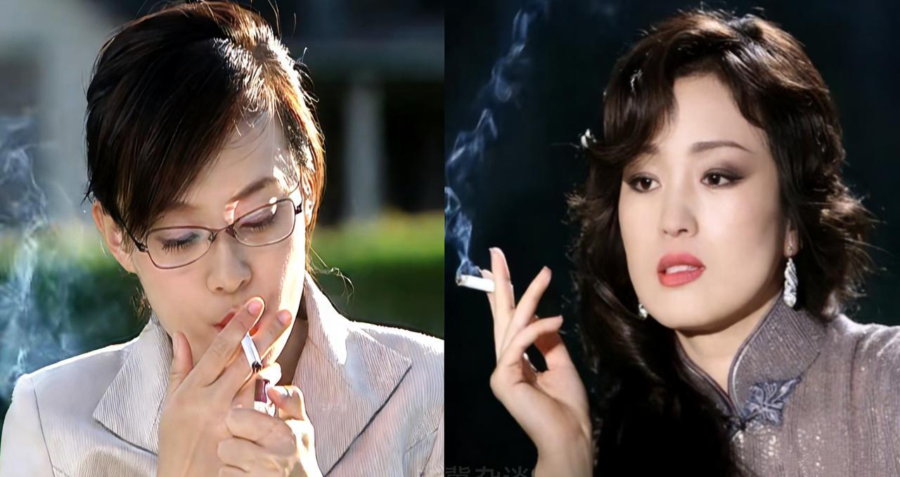 同样是女星抽烟，孙俪那一下，是演技的设计；巩俐那一口，是灵魂的呼吸。别急着反驳