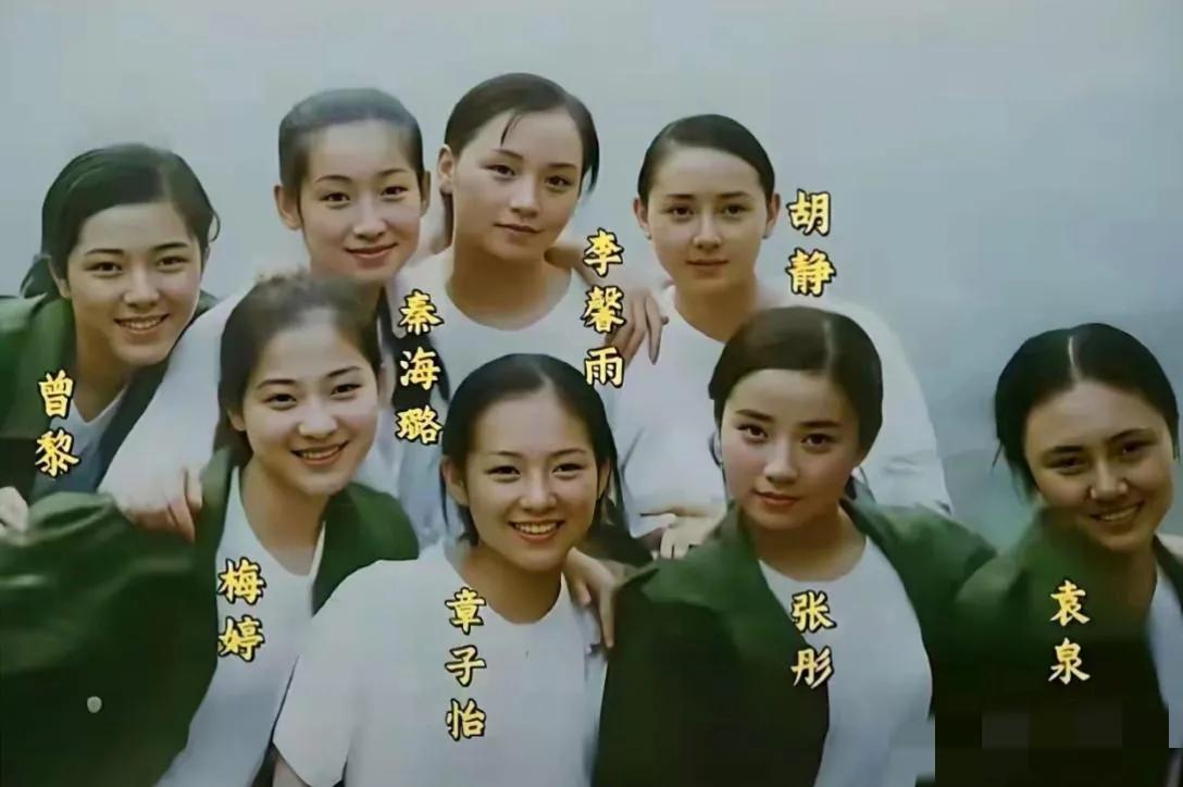 据说这是中戏最美的一届女演员，各个知名度爆棚，比较起来就数秦海璐与曾黎的颜值差些