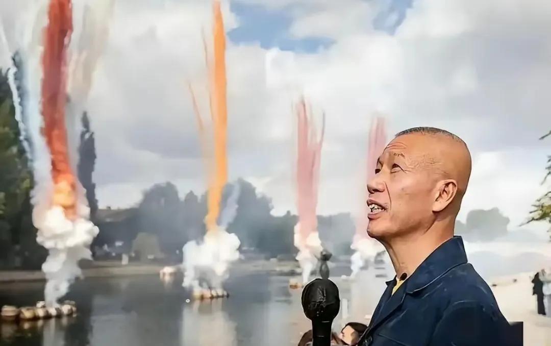 蔡国强在西藏放烟花我忍了，​扔下一堆垃圾就走我也忍了，​可他都被通报了还能在