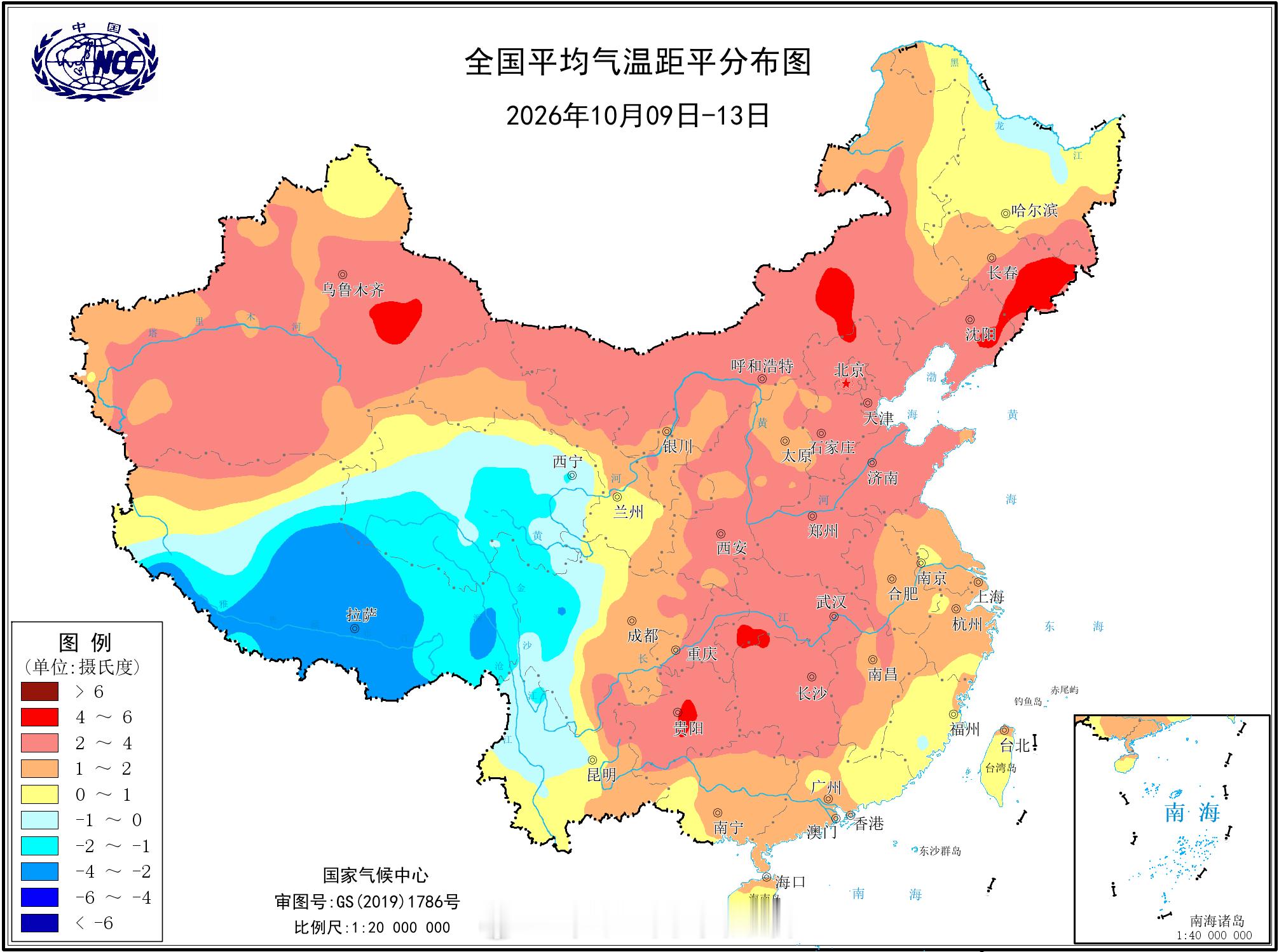 近5天我国除高原外的大部地区转为显著偏暖状态，长三角一带普遍重开夏组；本周末之前